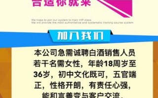 酒水销售单位招聘模板怎么写