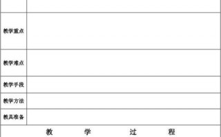 建筑教师备课模板_建筑教师备课模板范文