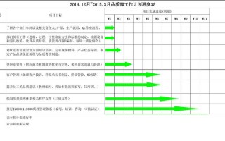 策划工作进度表模板_策划工作安排