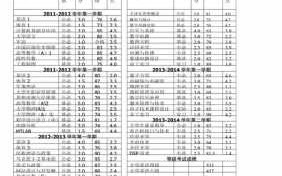 个人大学成绩表模板（个人大学成绩表模板怎么写）