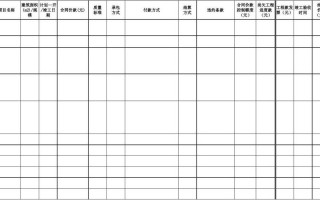 资金支付台账模板_资金支付情况表