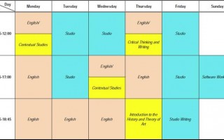 timetableview-timetable模板