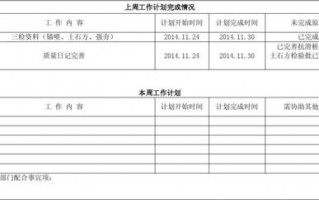 行政周总结表格模板（行政如何写周总结和计划）