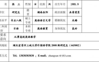 三峡大学简历模板（2020三峡大学校园招聘）