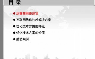  网络运营优化方案模板「网络运营优化是什么」