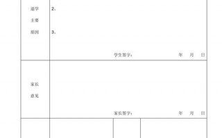 退学详细说明-学校退学单模板