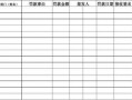 罚款单领用登记表模板