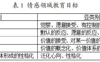 专业课情感目标怎么写模板_情感目标知识目标技能目标