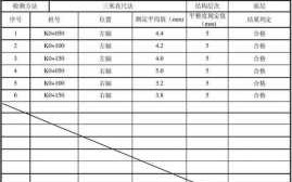 沥青平整度报告模板图片