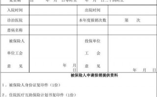 员工职工医保申请模板 员工社医保申请模板