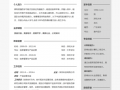 网站负责人简历模板范文