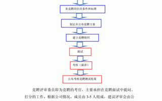 公司竞选流程模板_公司竞聘流程