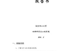 分析综合性实验模板范文 分析综合性实验模板