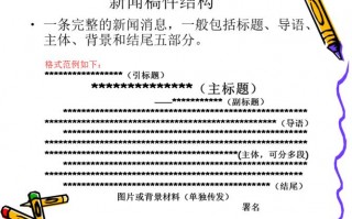 信息写作模板大全（信息写作是什么）