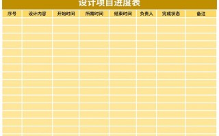  项目进度上墙模板「项目进度表怎样制作?」