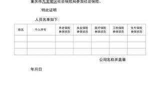 社保在分公司证书怎么注册-分公司参保证明模板