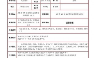 应聘公司经理-公司经理入职简历模板