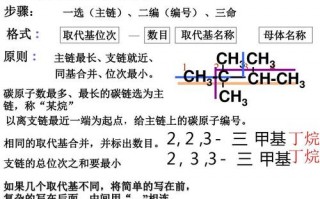  优秀模板烷烃命名ppt「烷烃命名的步骤有哪些?有哪些原则?」