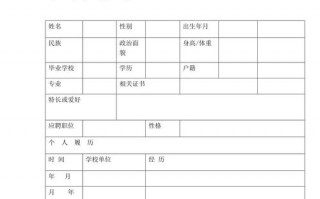  兼职个人简历模板下载「兼职简历免费模板」