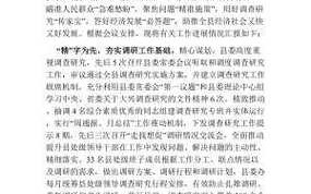 调研会发言模板,调研会上如何发言技巧 