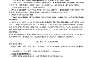 政治答题模板高考