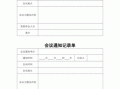 外贸行政会议记录模板（外贸局会议通知范文）