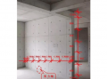 剪力墙模板的轴线放线,剪力墙轴线位移偏差规范规定 
