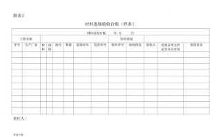 建筑公司台帐模板_建筑行业台账表格范本