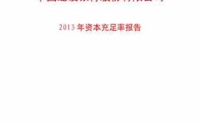 资本充足报告模板范文 资本充足报告模板