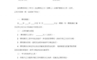 聘用合同整改报告模板怎么写