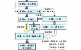 食品生产指令单模板（食品生产操作流程图）