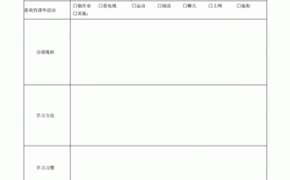 学情分析电子模板（学情分析万能模板）