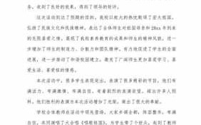 活动总结模板word文档