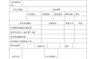 投标申请表模板（投标申请表模板下载）