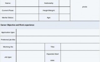 简历英语模板免费,简历模板英文版 