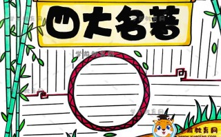 四大手抄报内容 4大类手抄报模板4年级