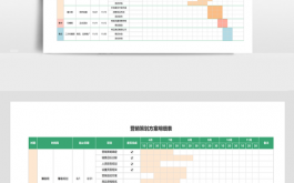 项目营销策划简表-营销项目简介模板