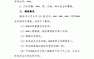 审前社会调查评估报告 审前社会调查报告模板