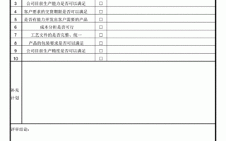 审报告模板,工艺评审报告模板 