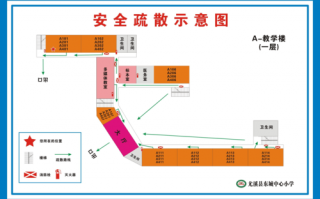 学校应急疏散示意图模板怎么写