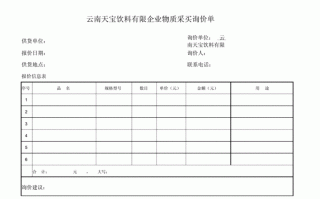 买物资模板