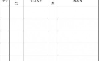 元旦节目报名表格式-企业元旦报名表模板