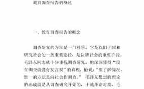 关于调查论文标准模板范文的信息