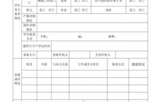 建档信息表模板_建档的信息可以删掉吗