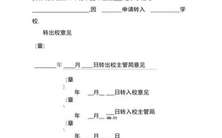  转学证明空白模板「转学证明」