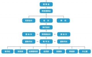 商会组织机构图模板_商会机构设置图