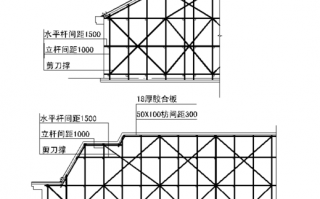  斜屋面模板支架「斜屋面模板支架做法」