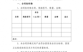 食材采购订单模板,食材采购协议书 