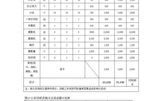  媒体预算表格模板「媒体预算方案怎么写」