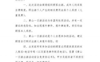  出游安全协议书模板「出游安全协议书模板下载」